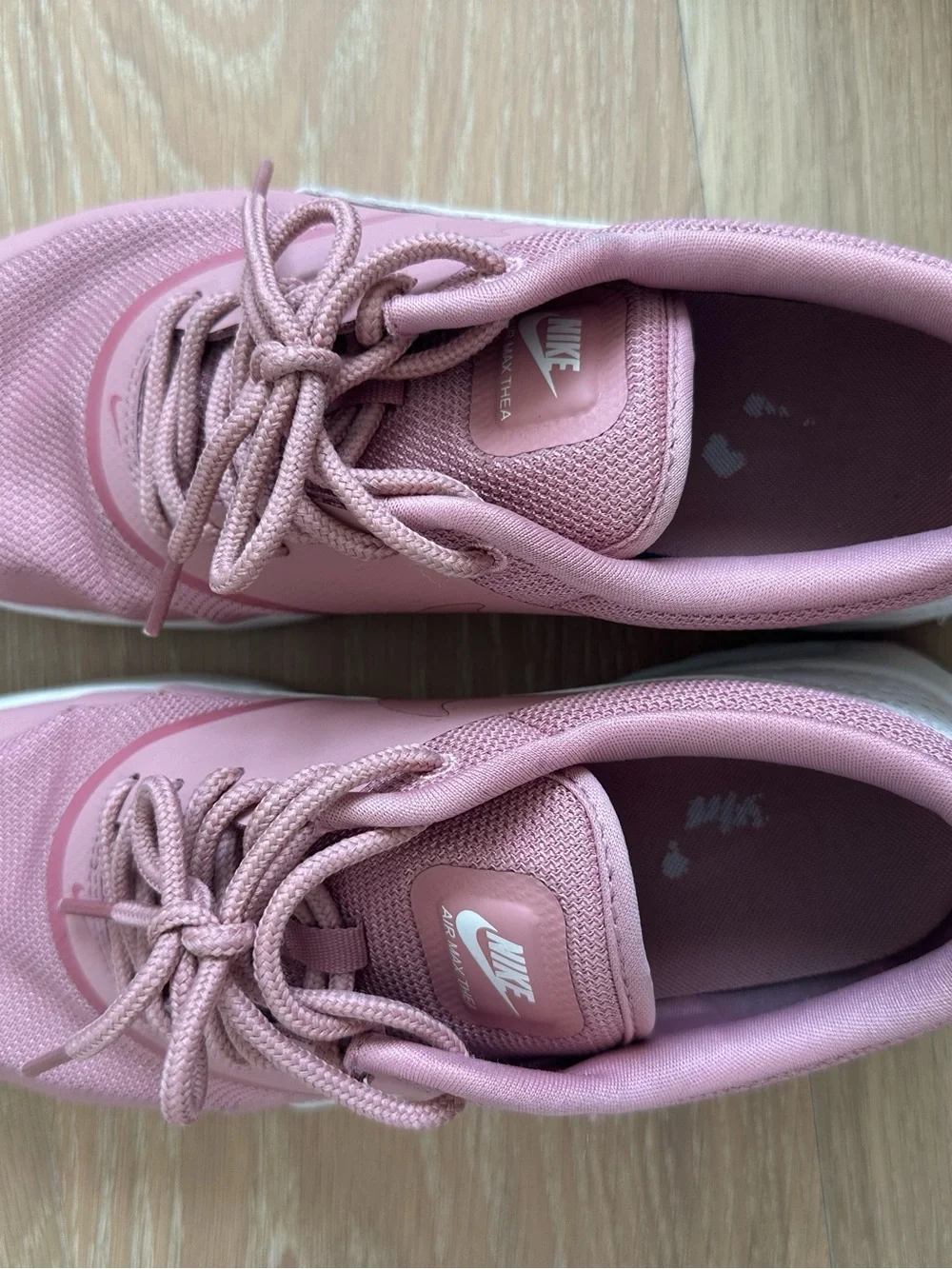 Nike The Air Max Thea Mauve Pink White Womens Size 7 Sneaker Tennis Shoes Gym